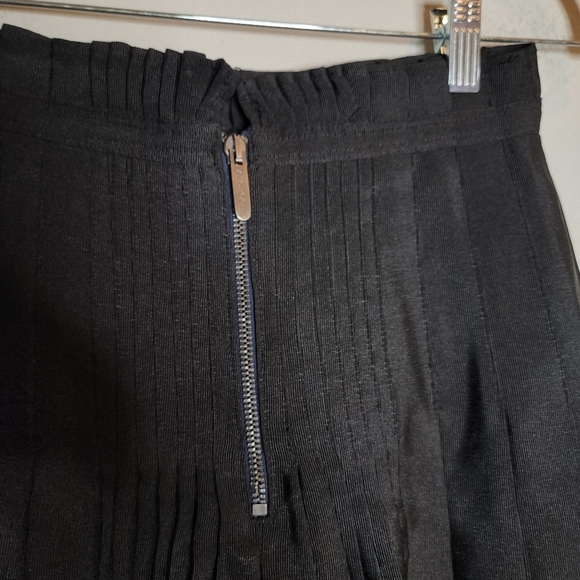 Zac Posen × Target Black Pleated Mini Skirt Paperbag waist size 3. - Picture 14 of 16